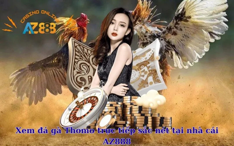 Xem đá gà Thomo trực tiếp sắc nét tại nhà cái AZ888